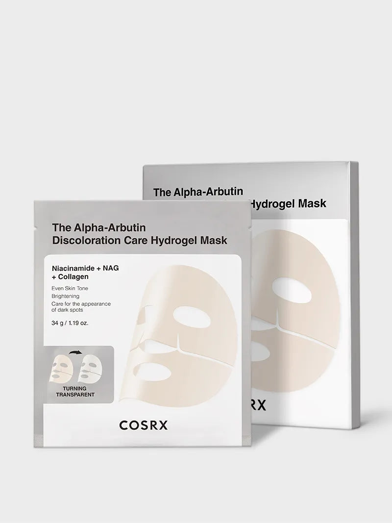 COSRX The Alpha-Arbutin Discoloration Care Hydrogel Mask [ZMSMI]